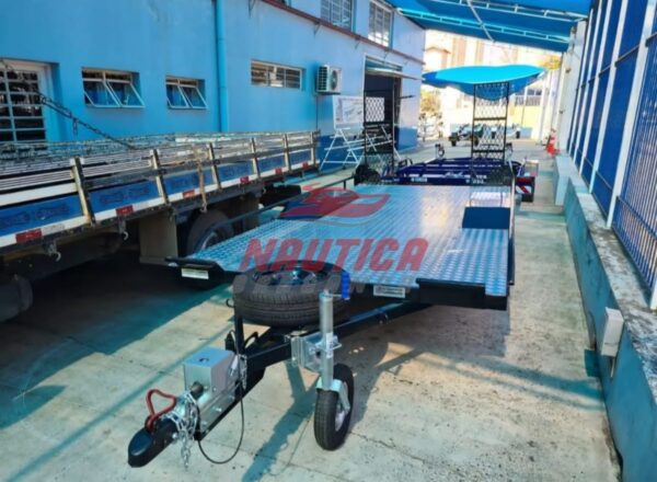 CARRETA TRUCADA P/ UTV COM FREIO [0 KM] - Imagem 4