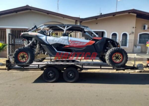 CARRETA TRUCADA P/ UTV COM FREIO [0 KM]